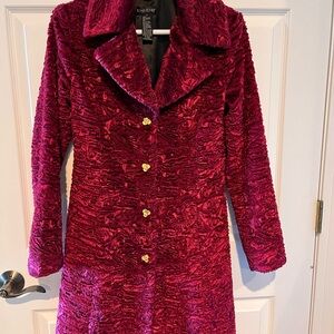 Bebe Women's Fuchsia Elegant  Coat
